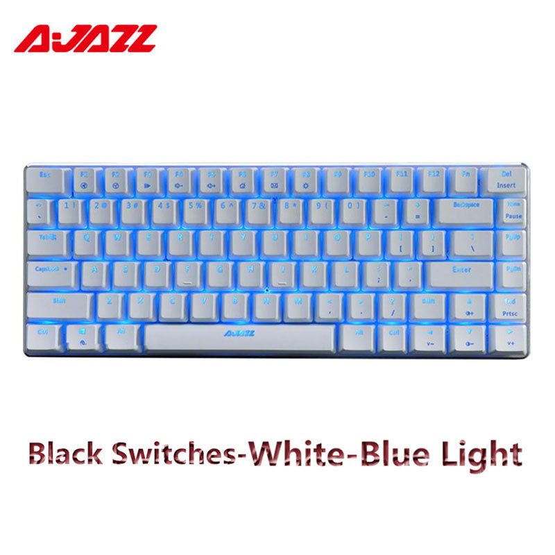 White - Blue Light-Blue Switch