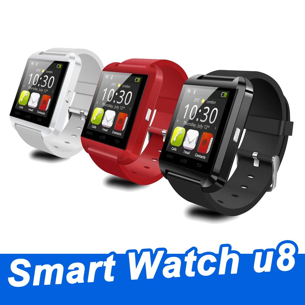 Suministro Al Por Mayor Smart Watch U8 Bluetooth 4.0 SmartWatch Para IPhone  Android Teléfono Con Caja De Regalo De Falashop, 7,46 € | Es.DHgate.Com