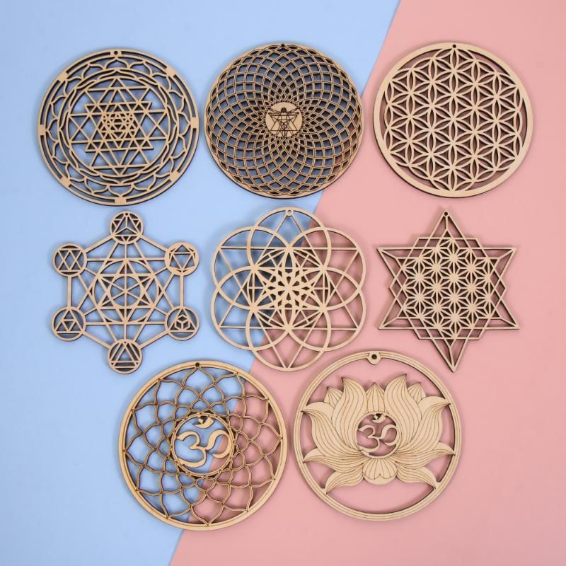 Flower of Life Shape Flower Of Life Energy Mat Wooden Wall Sign Slice Wood Base Flower of Life Shape Flower Of Life Energy Mat Wooden Wall Sign Slice Wood Base