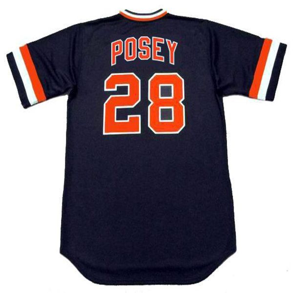 28 buster posey 1980&#039;s blue