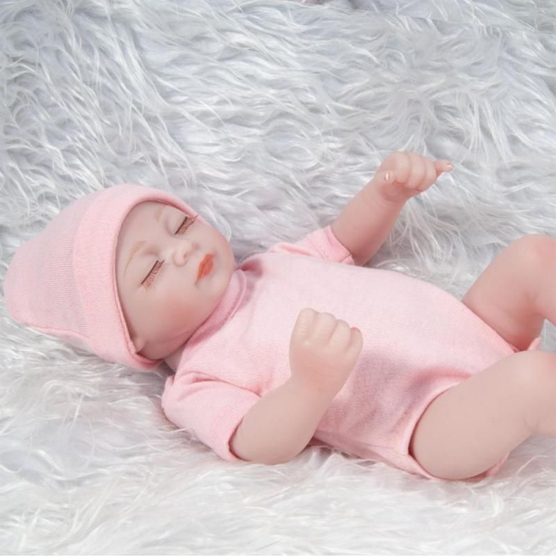 Party Favor 28cm Bebe Reborn Born Doll Soft Silicone Realistic Simulation Mini Baby Christmas Gift For Kids Children Education Toys From Sportsmove 28 53 Dhgate Com