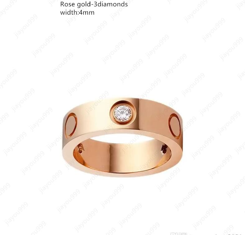 Rose Gold Diamonds (4 mm)