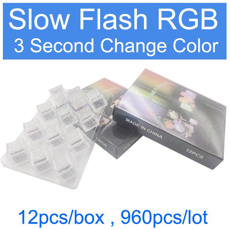 960 Sztuk Slow Flash Ice Cube Lights