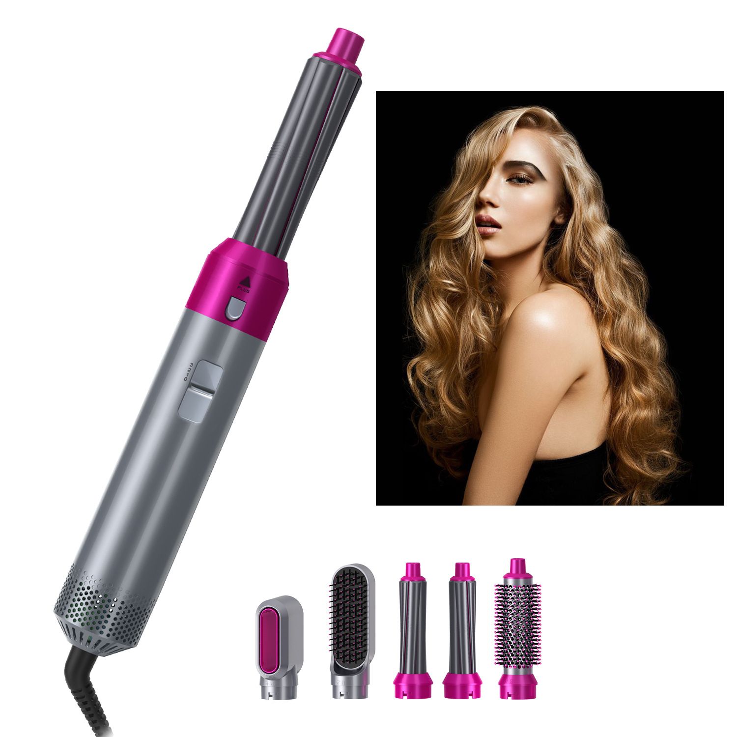 In Hair Curling Iron Electric Hair Curler Hot Air Brush One Step Hair Dryer Blow Dryer Comb Hairdryer Hairstyling Shopee Thailand | Electric Hair Styler Hair Dryers In Hair Curler Automatic Hair In Hair Curling Iron Electric Hair Curler Hot Air Brush One Step Hair Dryer Blow Dryer Comb Hairdryer Hairstyling Shopee Thailand | Electric Hair Styler Hair Dryers In Hair Curler Automatic Hair
