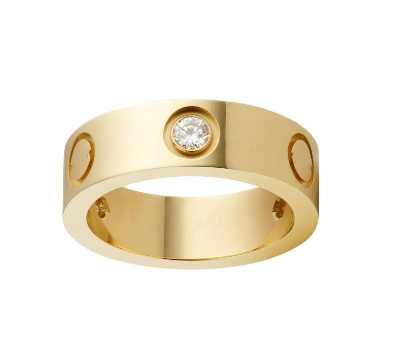 Gold mit Diamant