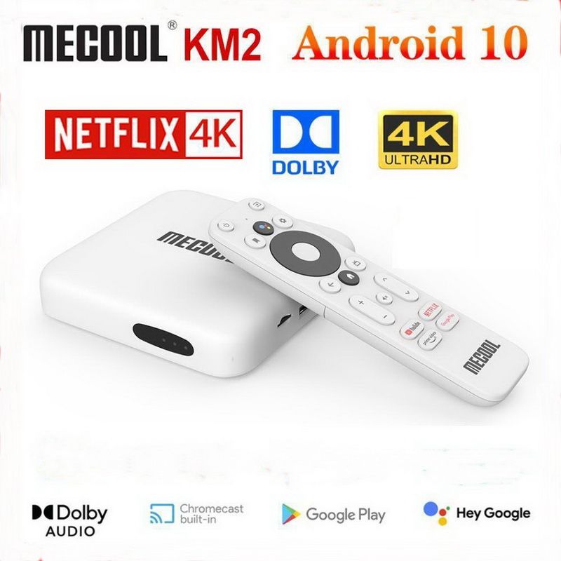 Mecool KM2 4K Android TV Box Amlogic S905X2 2GB DDR4 USB3.0 WiFi