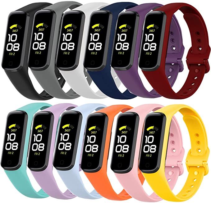 Compra Compatible Con Samsung Galaxy Fit 2 Mujeres Classic Mens Classy  Impermeable Sports Silicone Watch Band Para Relojes Inteligentes Suda A  Prueba De Agua Y Resistente Al Agua Barato | Entrega Rápida