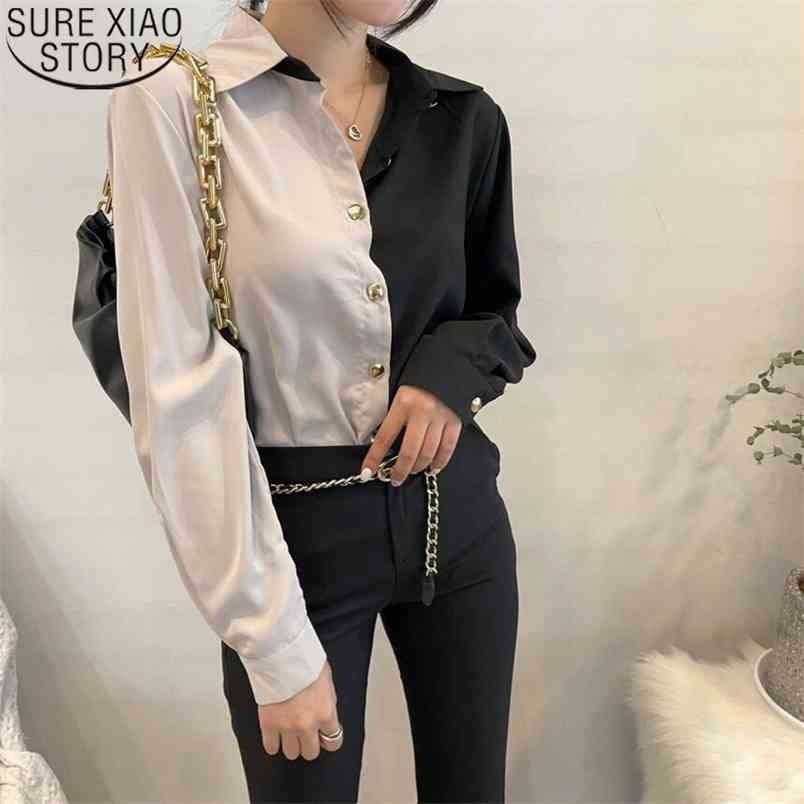 Compra Ropa Coreana Camisa De Moda De Estilo OL Women Plus Tamaño Tops  Suelto Girar Camisas De Cuello Y Blusas Manga Larga Blusas 13246 210506  Barato | Entrega Rápida Y Calidad | Es.Dhgate