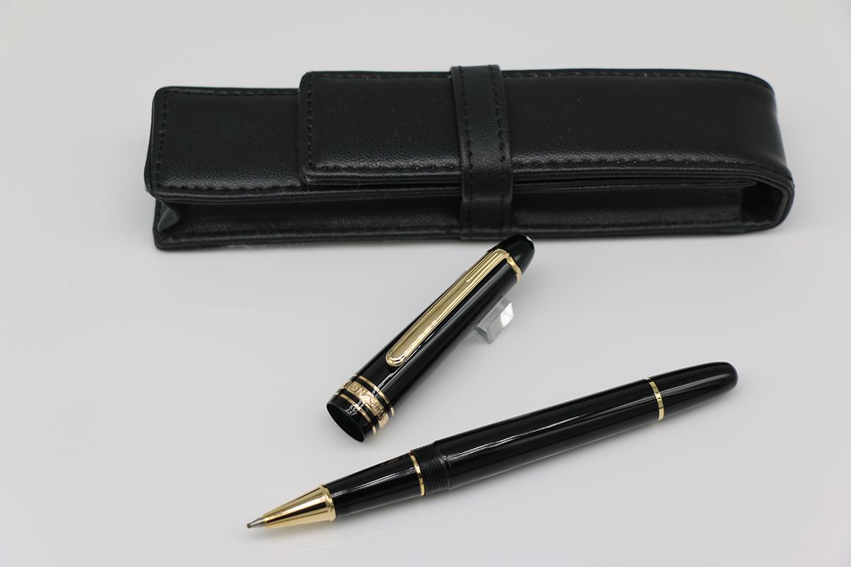 145 Gold Trim(Pen And Bag)