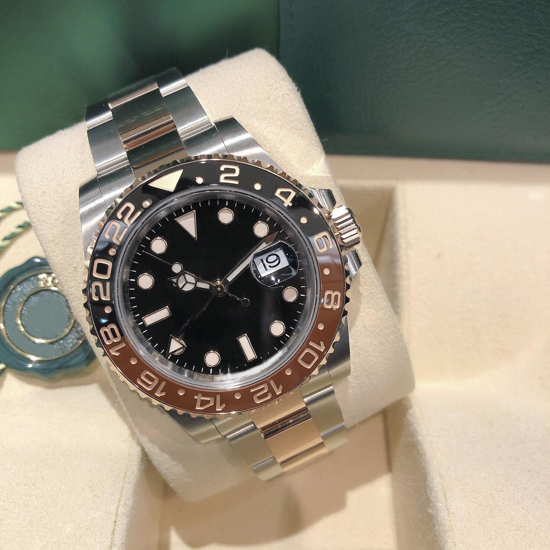 2021 Rolex Met Doos, GMT U1 Herenhorloge 116400 Hoge Kwaliteit Keramische  Bezelmechanical Automatische President Movement Sport Folding Clasp Men W  BFV Van Designerluxury48, 92,7 € |DHgate