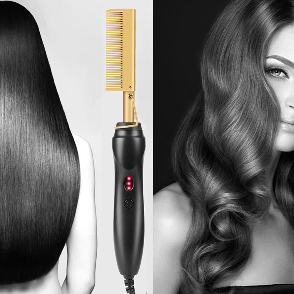 Professional Hair Straightener Flat Irons Straightening Brush Heating Pettine Beard Straight Styler Corrugation Curling Iron Curler Comb Professional Hair Straightener Flat Irons Straightening Brush Heating Pettine Beard Straight Styler Corrugation Curling Iron Curler Comb