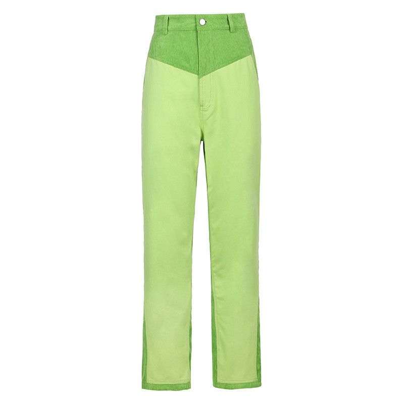 zielone spodnie