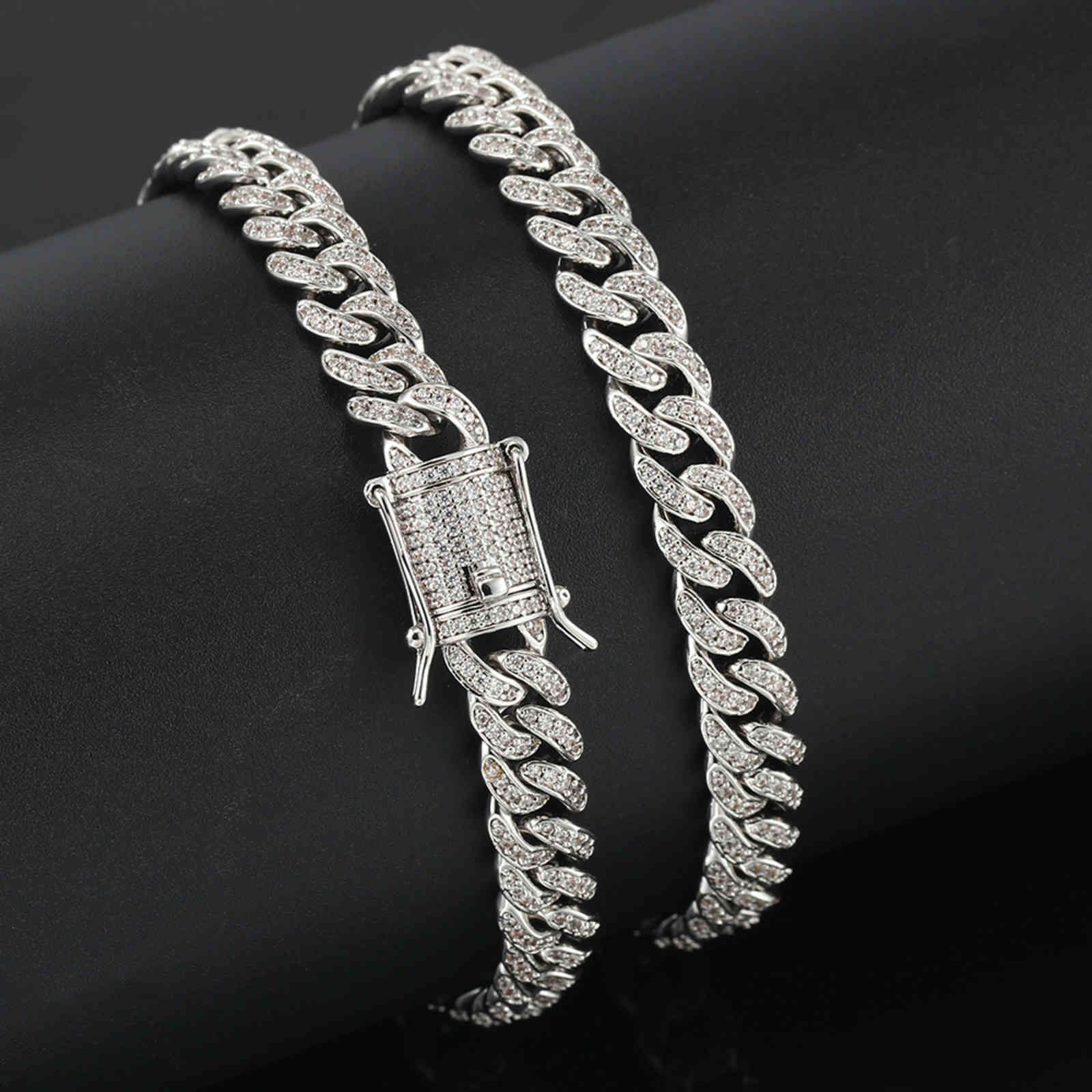 MJCN0063-White Gold-8,5 inch