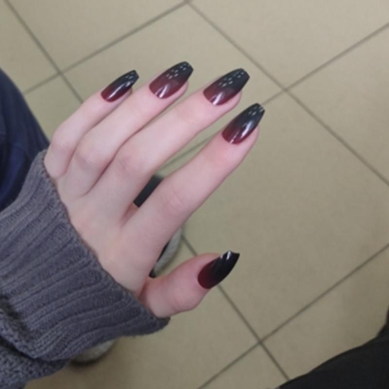 False Nails European Long Coffin Fake Pre Design Black Red Gradient Ballerina Artificial Nail Art Tips With Glue From Xiaochage 30 7 Dhgate Com False Nails European Long Coffin Fake Pre Design Black Red Gradient Ballerina Artificial Nail Art Tips With Glue From Xiaochage 30 7 Dhgate Com