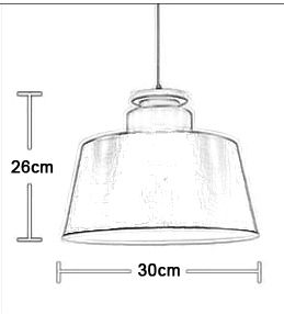 Ein Durchmesser von 30 cm