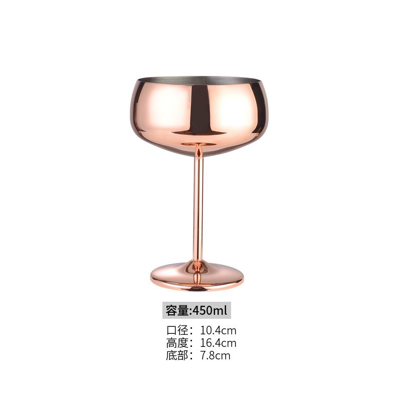 Placcatura in rame cocktail tazza