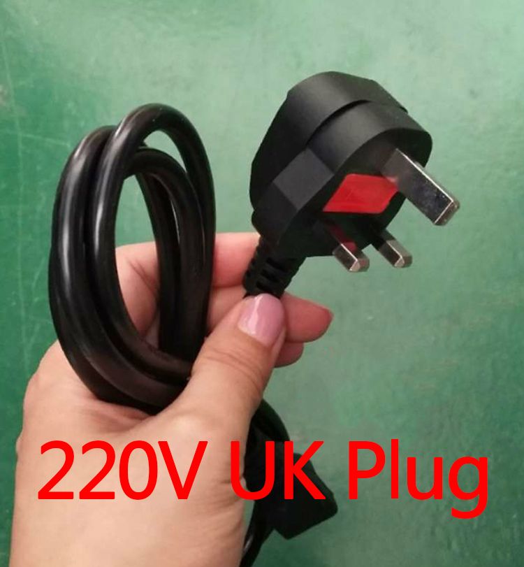 220V Reino Unido Plug.