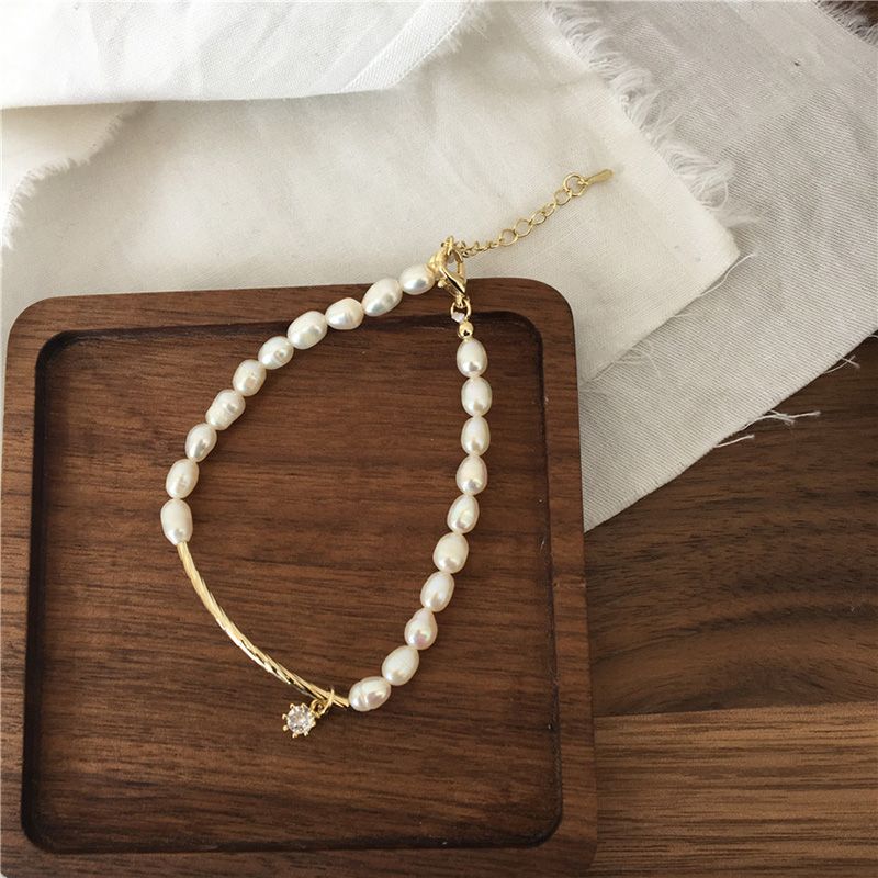 natural Pearl Beaded