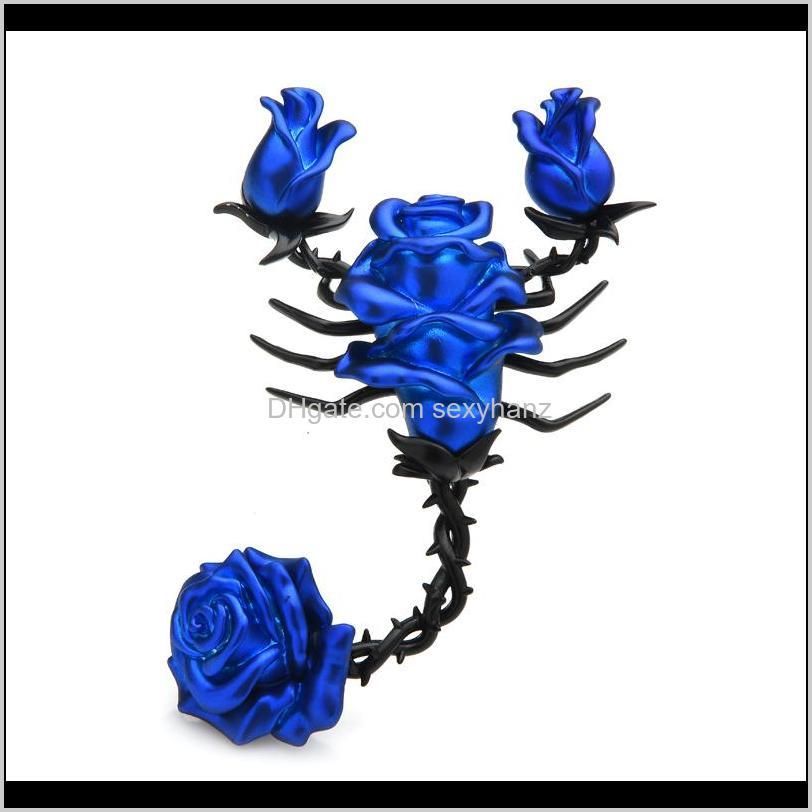 Pins, Jewelry Drop Delivery 2021 Wuli&Baby Luxury Rose Scorpion Brooches Women Big Enamel Red Abstract Art Insects Weddings Party Office Broo Pins, Jewelry Drop Delivery 2021 Wuli&Baby Luxury Rose Scorpion Brooches Women Big Enamel Red Abstract Art Insects Weddings Party Office Broo