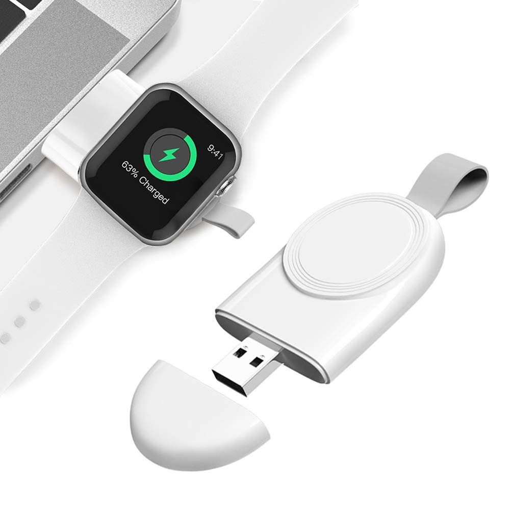 4 compatible con iWatch Series Se 1 6 cable de carga magnético inalámbrico 2 3 Cargador de reloj 5