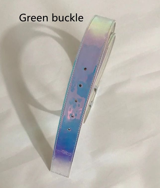 4 Green Buckle + Belt
