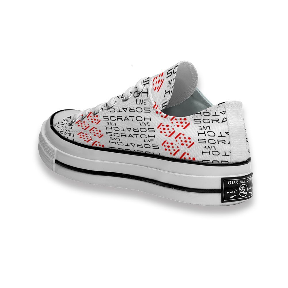 Compra Zapatillas Impresas Personalizadas Música Banda De Música Logotipo  Scratch Zapatillas De Deporte En Vivo Bajo Unisex Para Hombre Monopatín  Deportivo Calzado Deportivo DIY Entrenadores Lienzos Casual Shoee LN11  Barato | Entrega