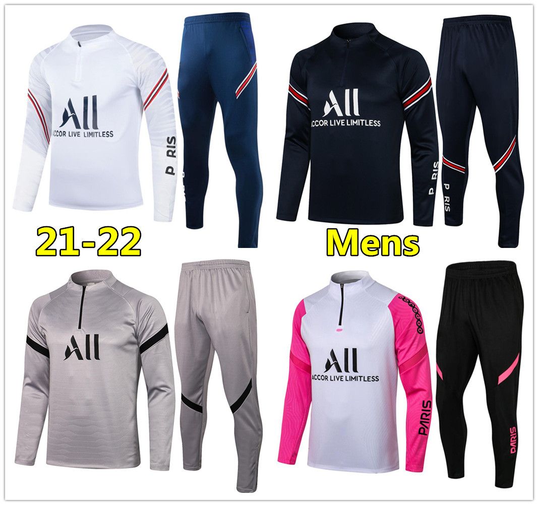 Acquistare 2022 Tuta Da Calcio Da Uomo Psg Allenamento Da Calcio 21 22 Tuta  Da Calcio Survêtement De Foot Chandal Jogging 2021 Tute Economico |  Consegna Veloce E Qualità | DHgate Italy