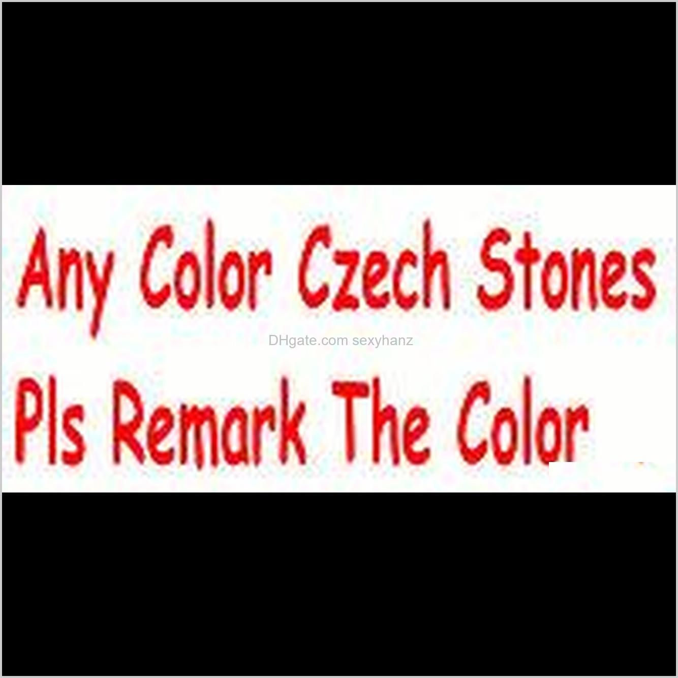 Alla färger tjeckiska stenar