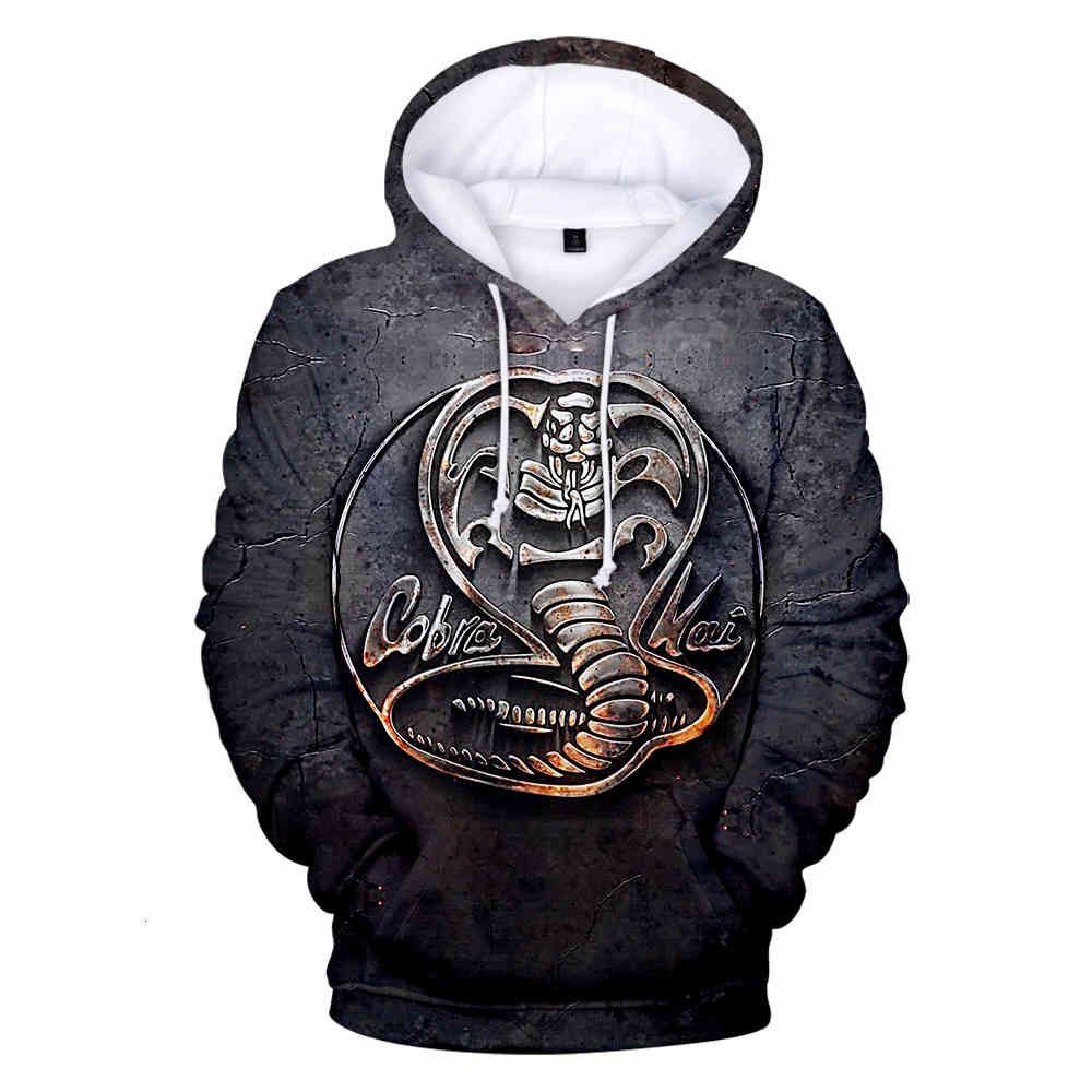 cobra kai skeleton moletom com capuz