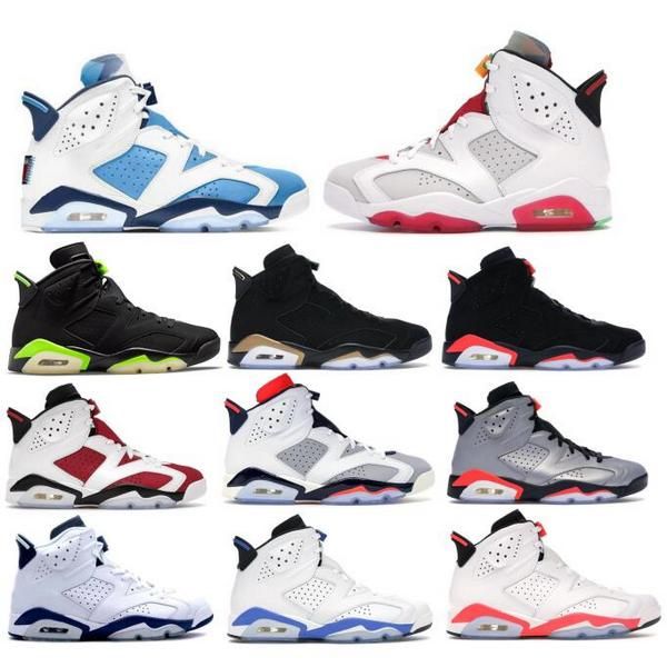 Jumpman 6 6s Basketball Shoes UNC 