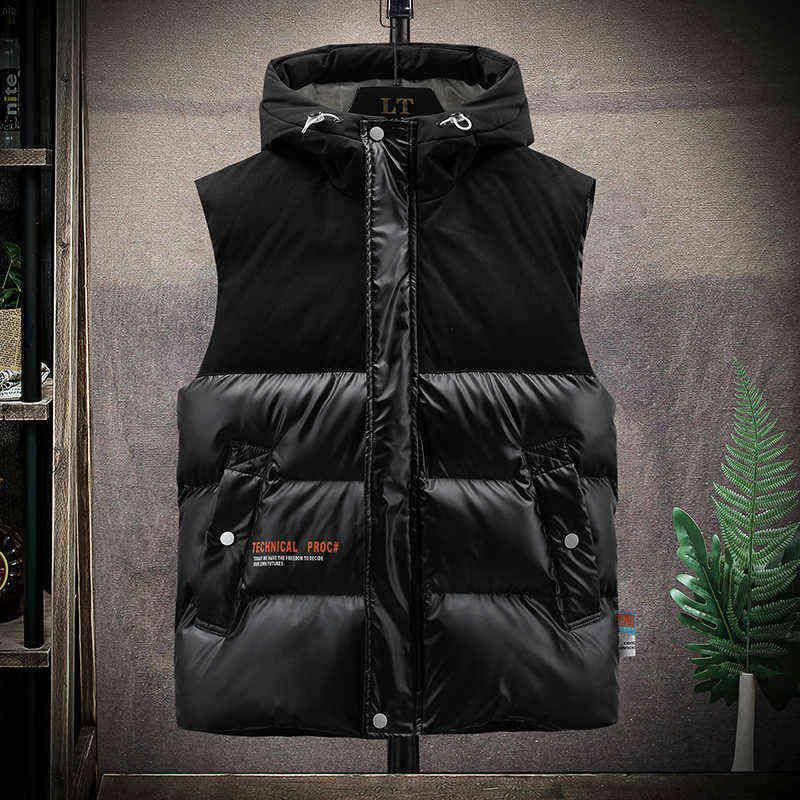 Black Down Vest