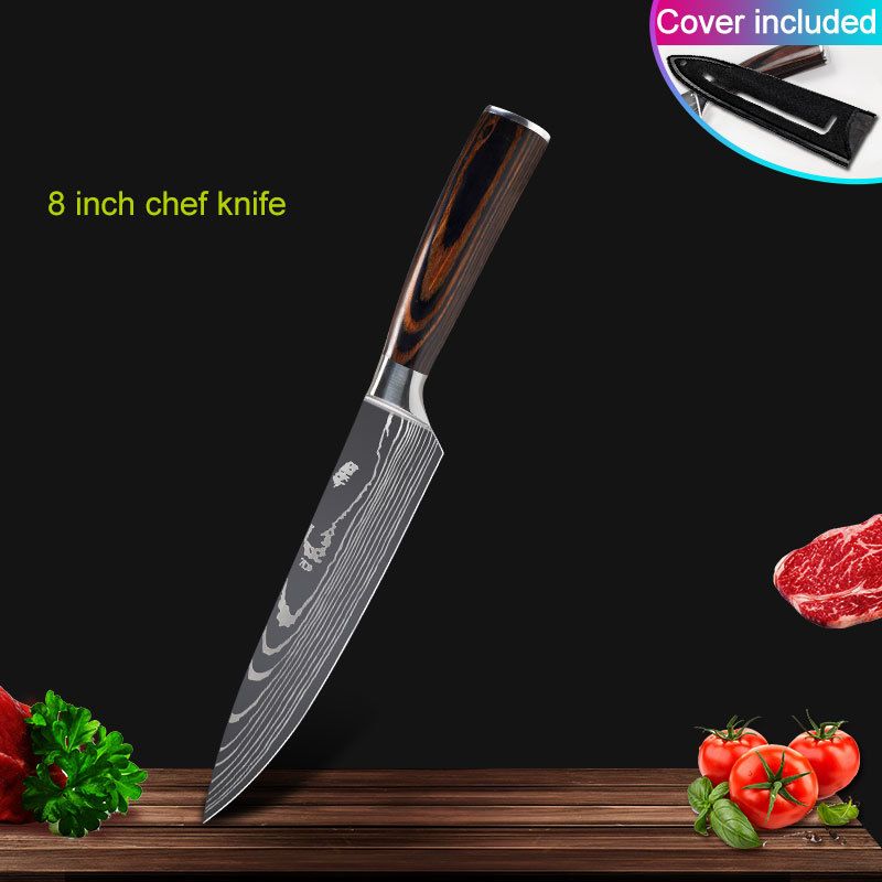 8 inch chef-kokmes