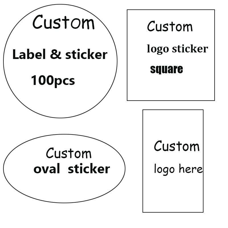 Custom Shape Stickers - Custom Stickers and Labels