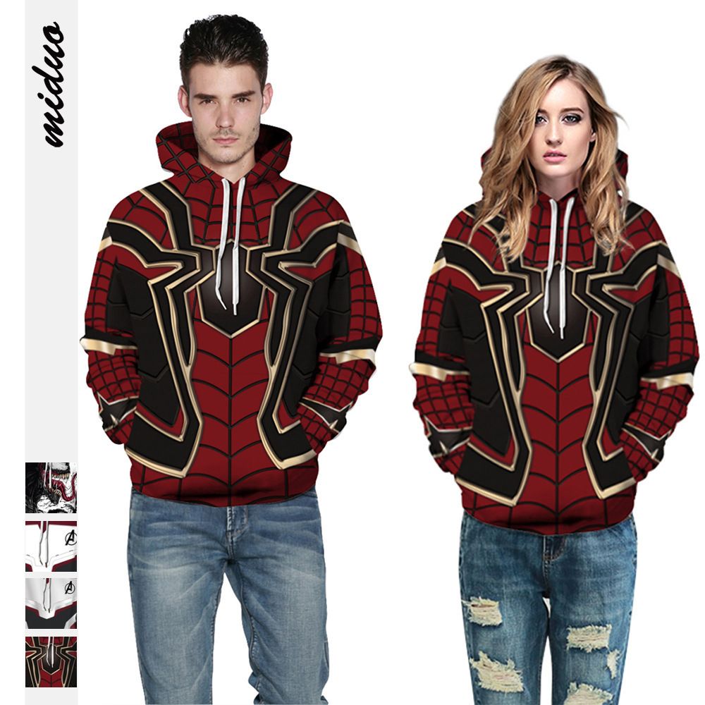 Moda con capucha personalizada de impresión digital 3D suelta sudadera Camisa Moda con capucha personalizada de impresión digital 3D suelta sudadera Camisa