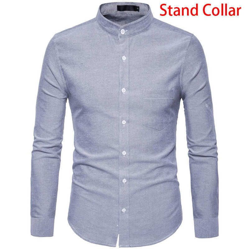 Gray Stand Collar