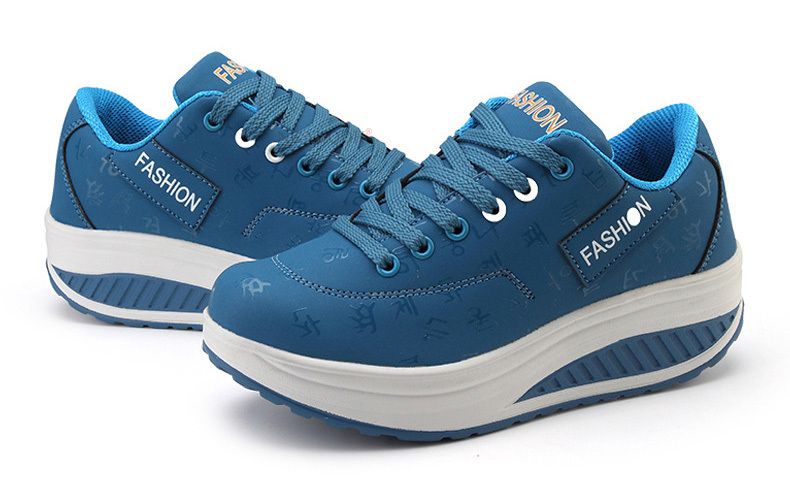 Compra Zapatillas De Deporte Para Mujer 2022 Transpirables Impermeables  Cuñas Plataforma Vulcanize Zapatos Mujer PU Cuero Zapatos Casuales Tenis  Feminino Barato | Entrega Rápida Y Calidad | Es.Dhgate