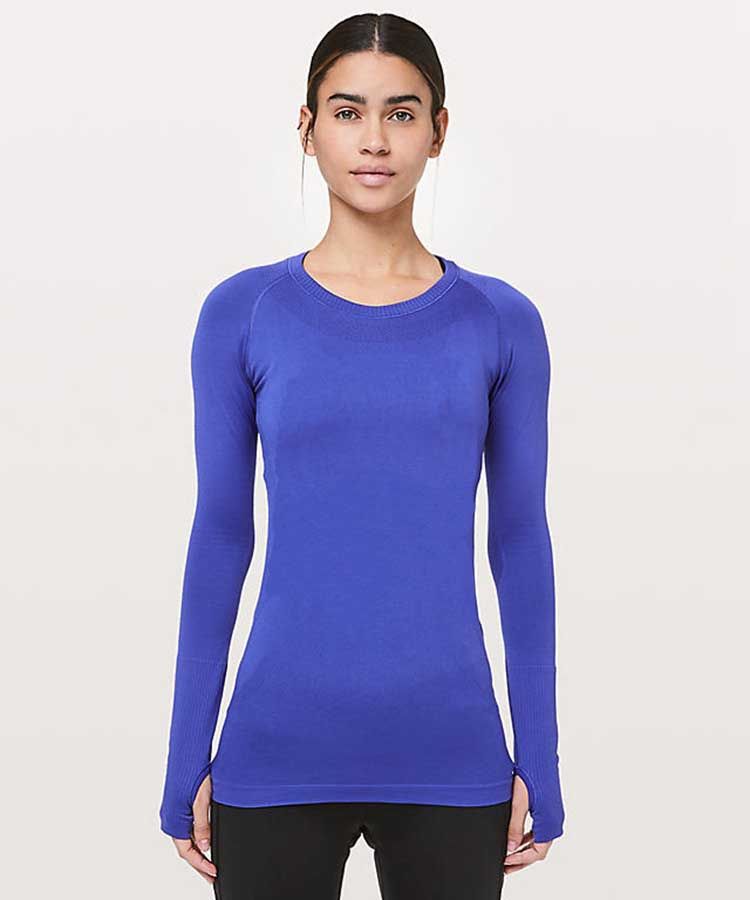 Long Sleeve Color Blue