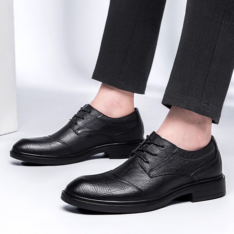 Zapato de vestir formal de negocios de moda para hombres de gran tamaño Zapato de vestir formal de negocios de moda para hombres de gran tamaño