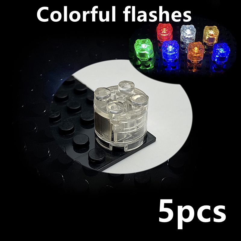 Flash coloré 5pcs