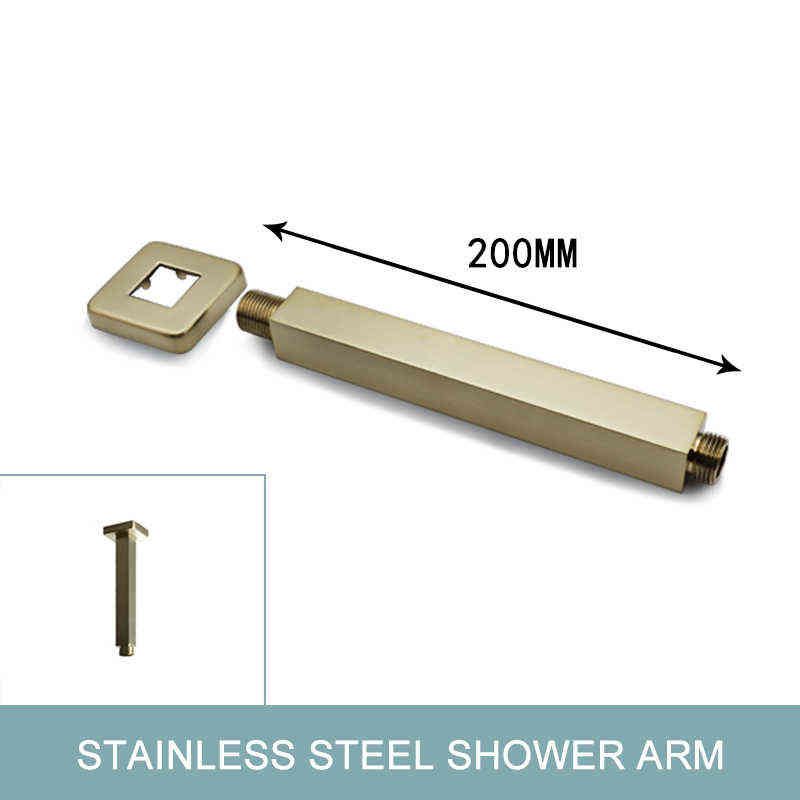 Opties: 20 cm bovenarm vierkant