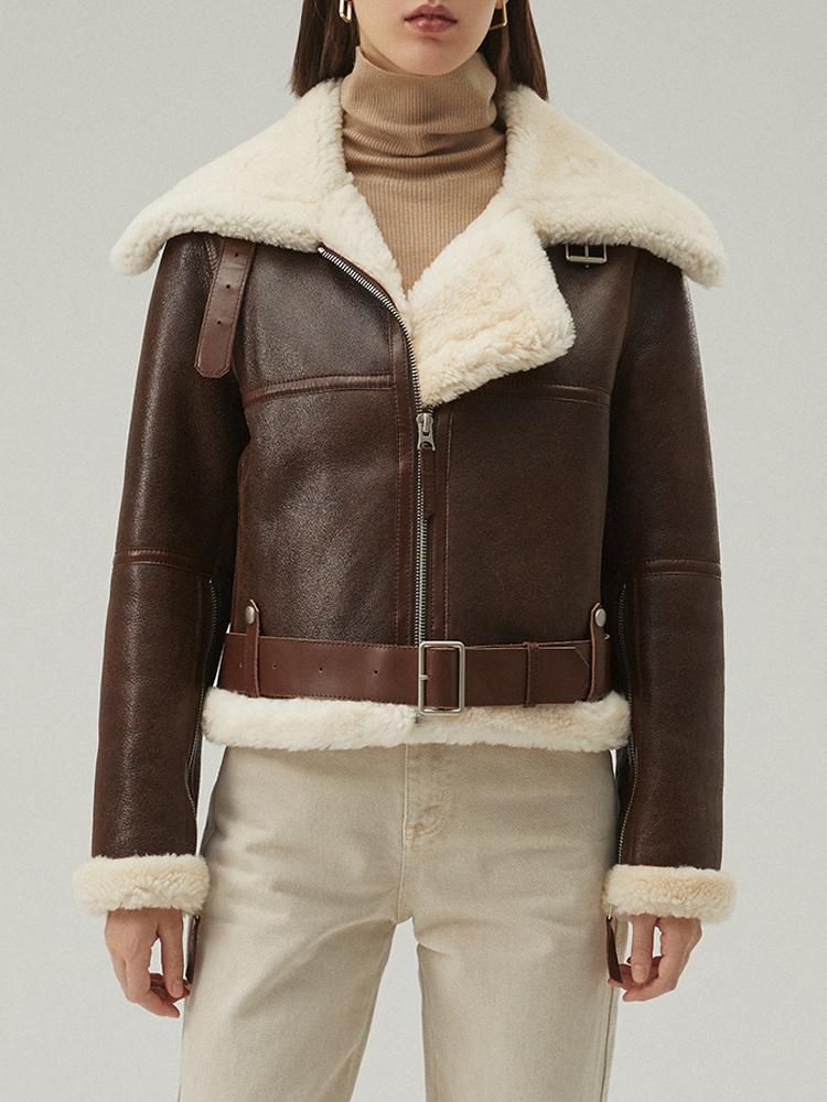 giacca shearling