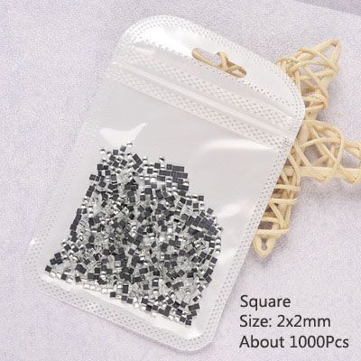 Branco, 2x2mm, 1000pcs