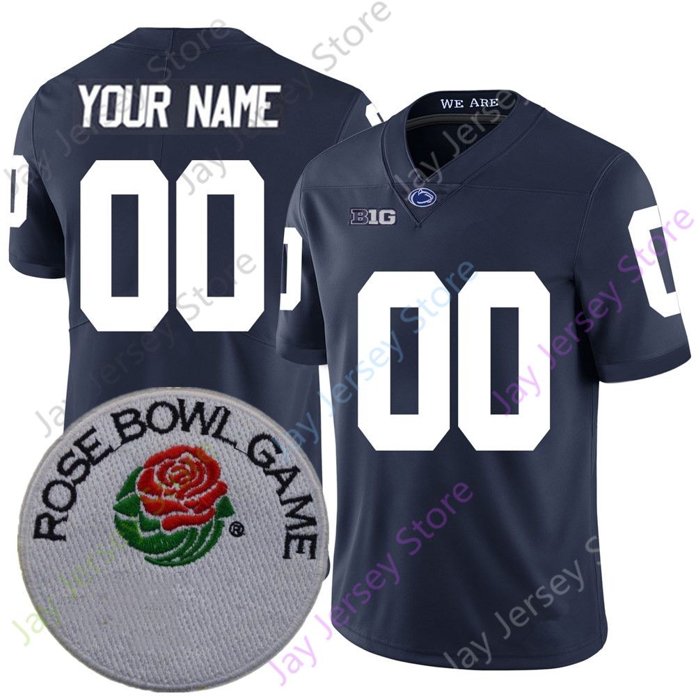 Rose Blow Navy With Name