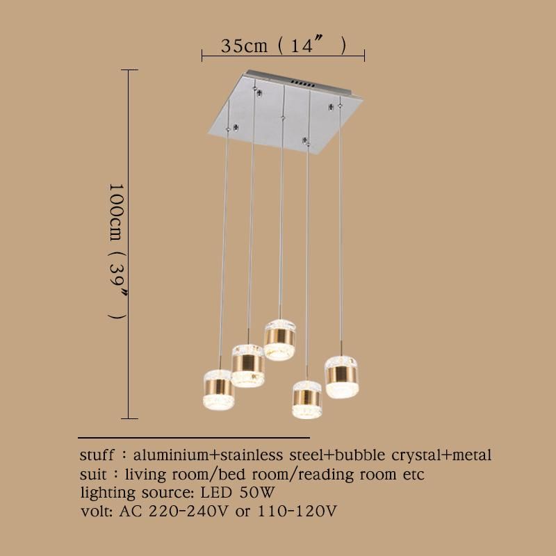 C 5 luzes China 110V