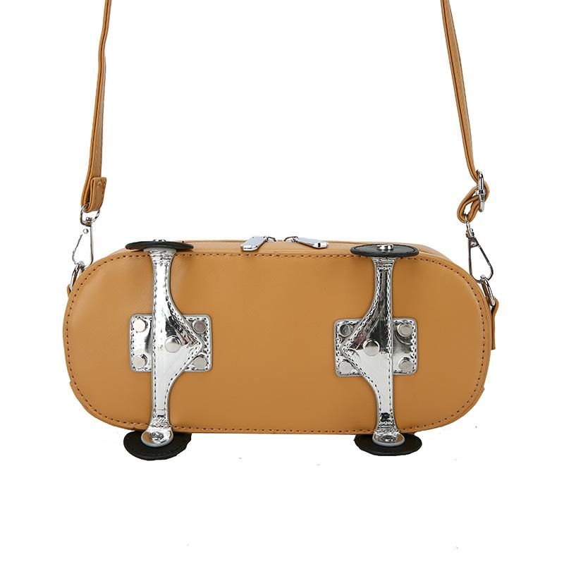 Khaki shoulder bag