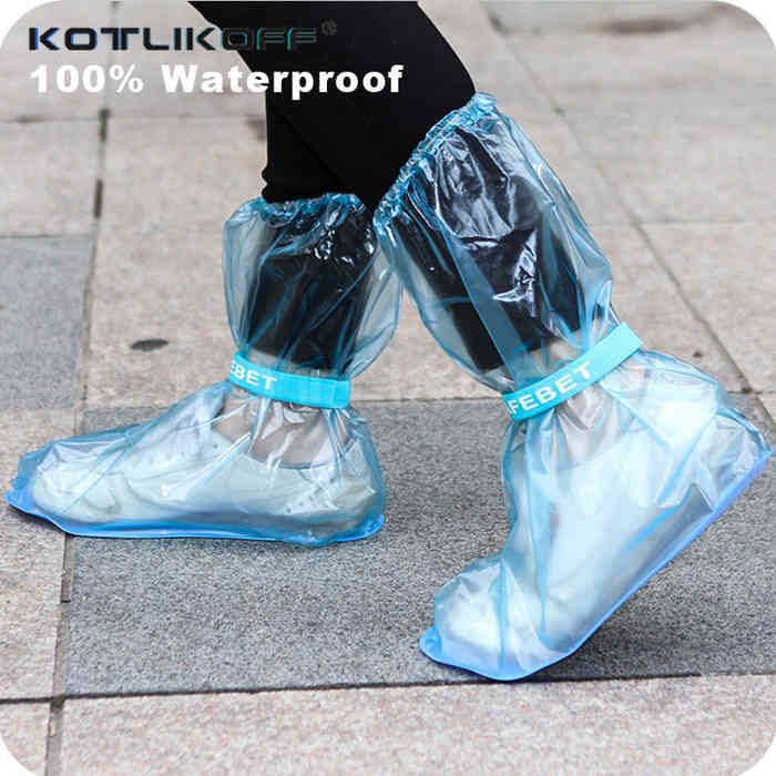Schoen accessoires schoenen covers 1 paren waterdichte regenhoes voor  mannen vrouwen protector herbruikbare boot regenachtige dag