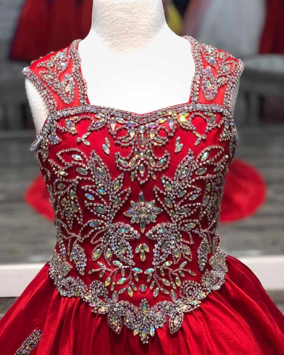 Little Miss Pageant Dress For Teens 