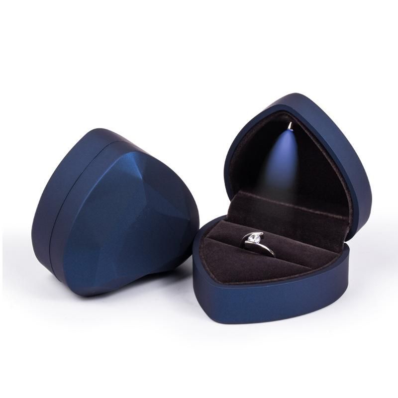 Blauwe ringbox