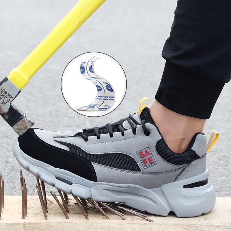 Nuevo 2022 Calzado seguridad Hombre Sneakers zapatillas deporte Shoes de punta