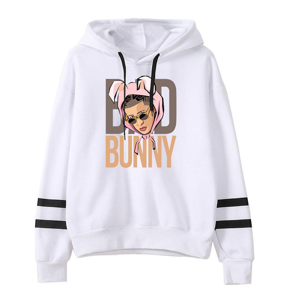 Compra Sudaderas Sudaderas Sudaderas Bad Bunny Sudadera KPOP Unisex  Pullovers Manga Completa Ropa Casual Estilo De Gran Tamaño Barato | Entrega  Rápida Y Calidad | Es.Dhgate